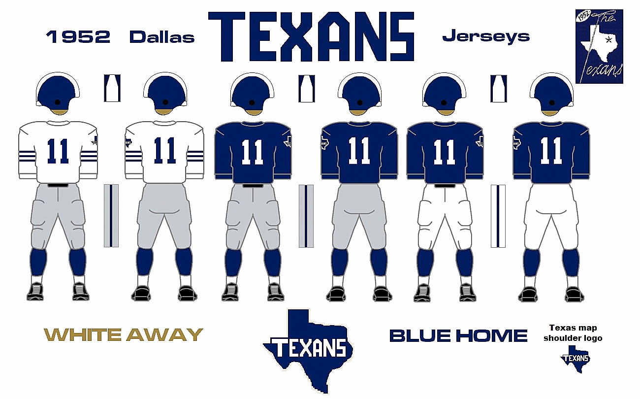 dallas texans football jersey